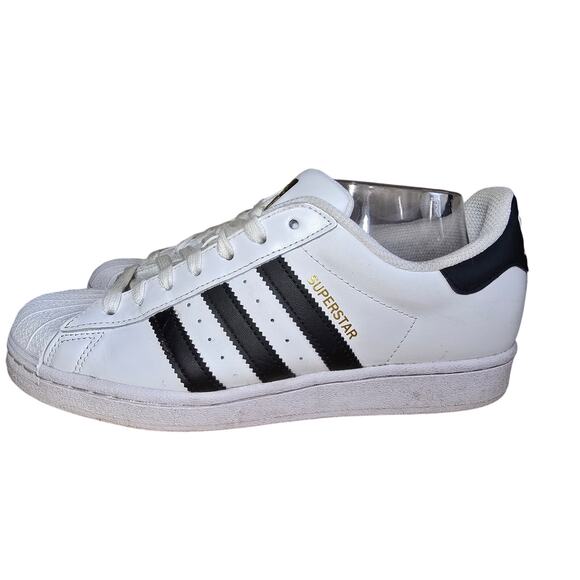 Adidas Originals Superstar Footwear Shoes White Black  Men's Size 8 Womens 9.5 - Picture 3 of 7
